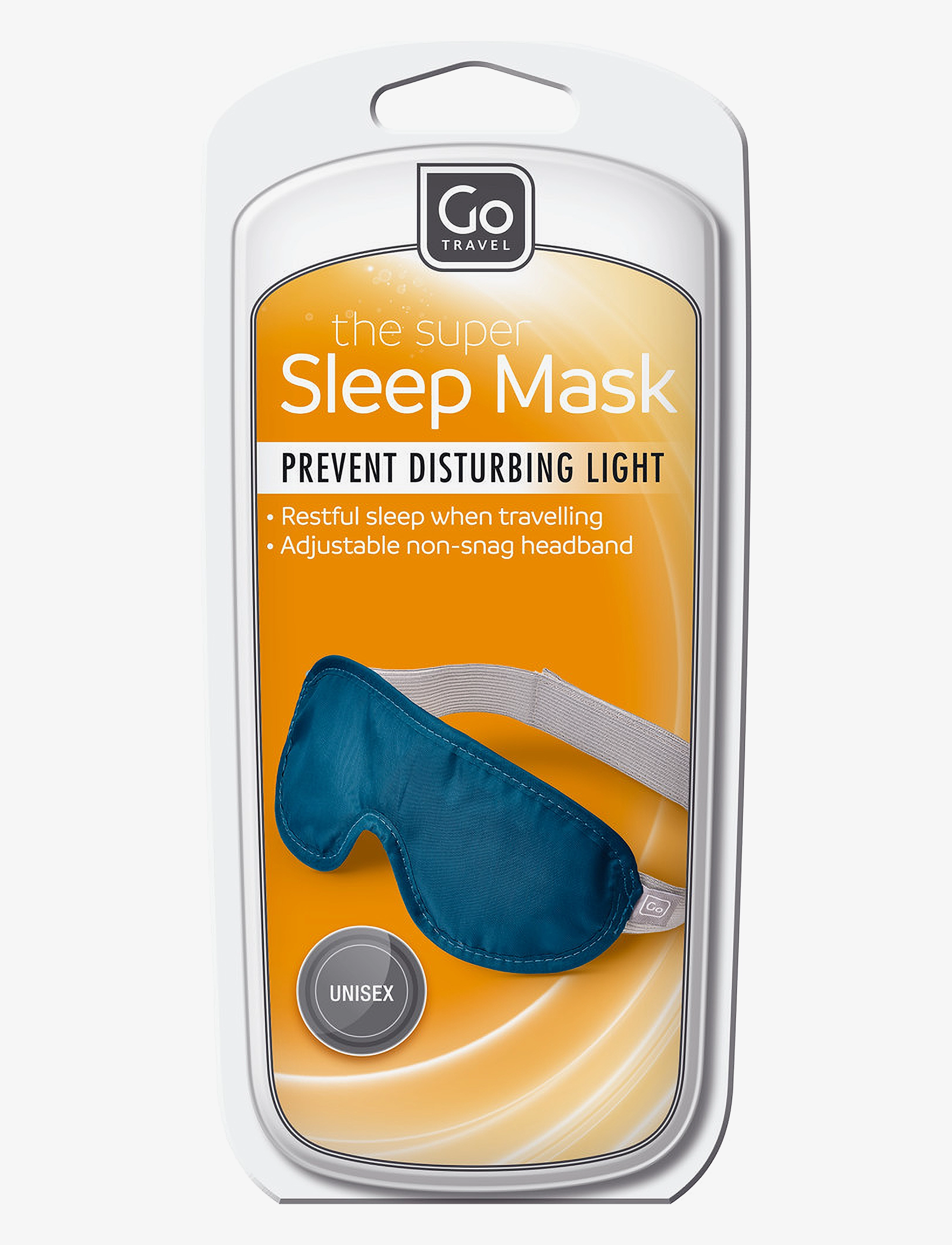 Go Travel - Super Sleep Mask - akcesoria zapewniające komfort podróży - blue - 3