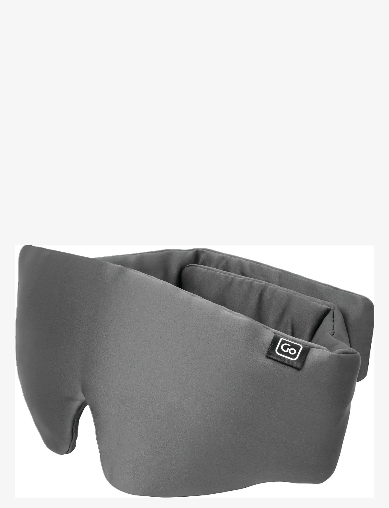 Go Travel - The Pure Silk Eye Mask - travel comfort accessories - grey - 1