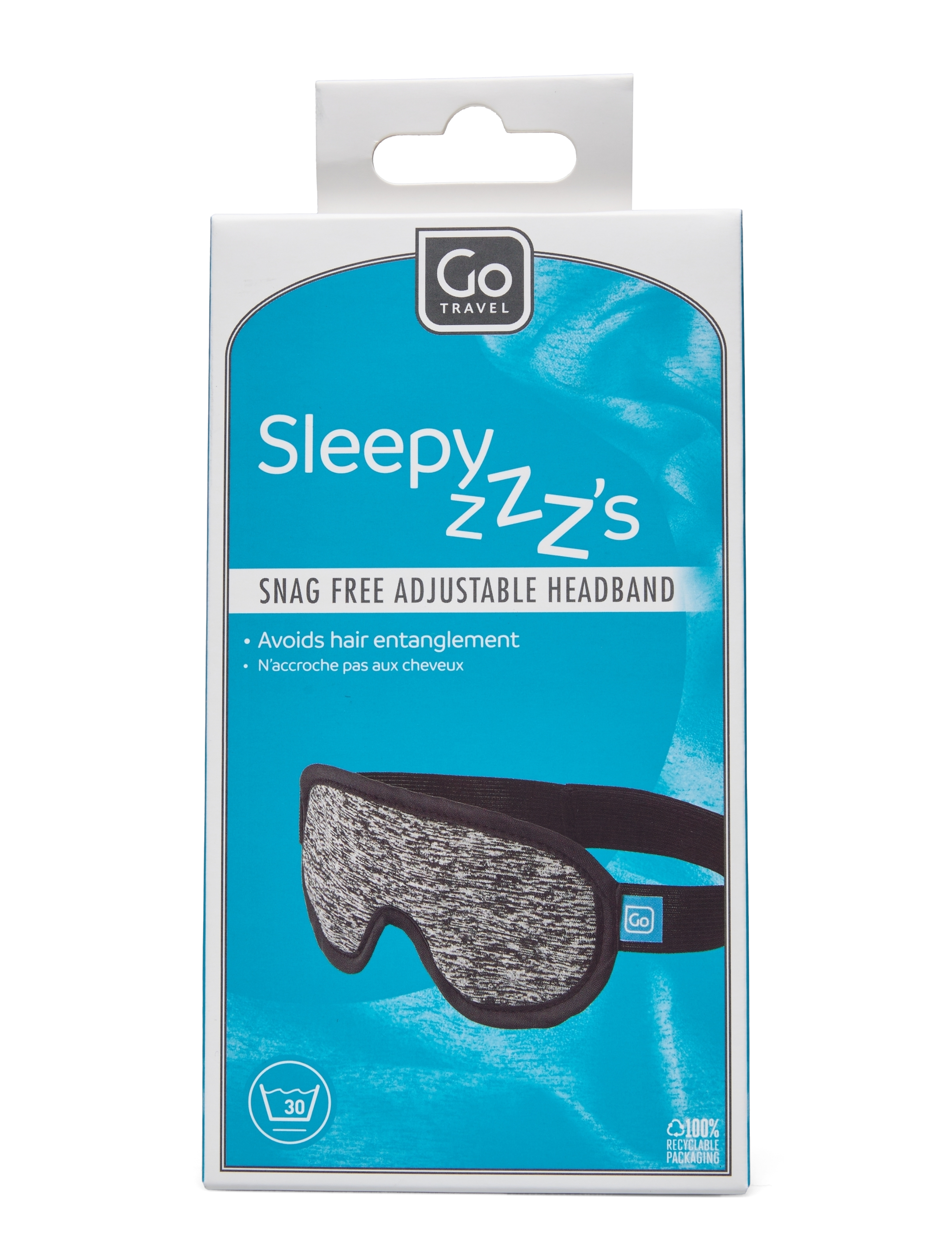 GO TRAVEL Sleepy Zzzs Braun - One Size - Damen