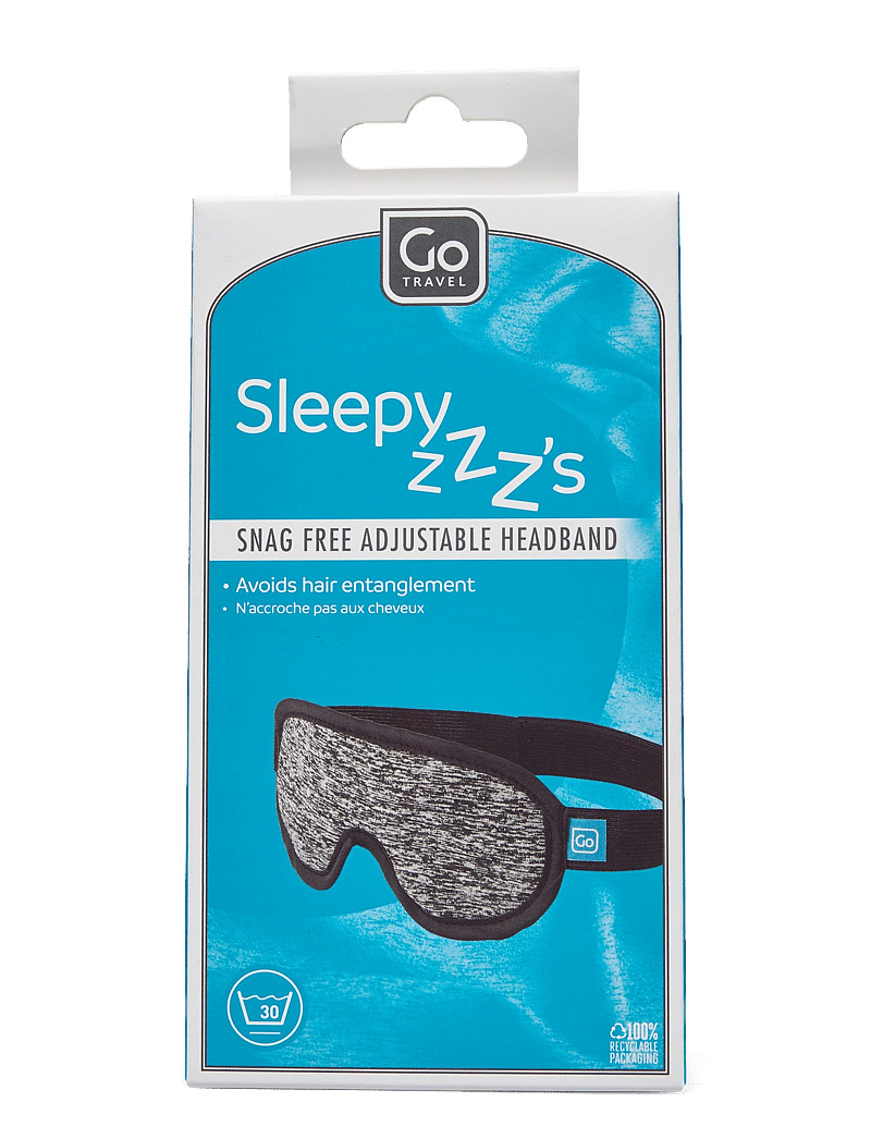Go Travel - Sleepy ZZZs - sovmasker - grey w. blue - 0