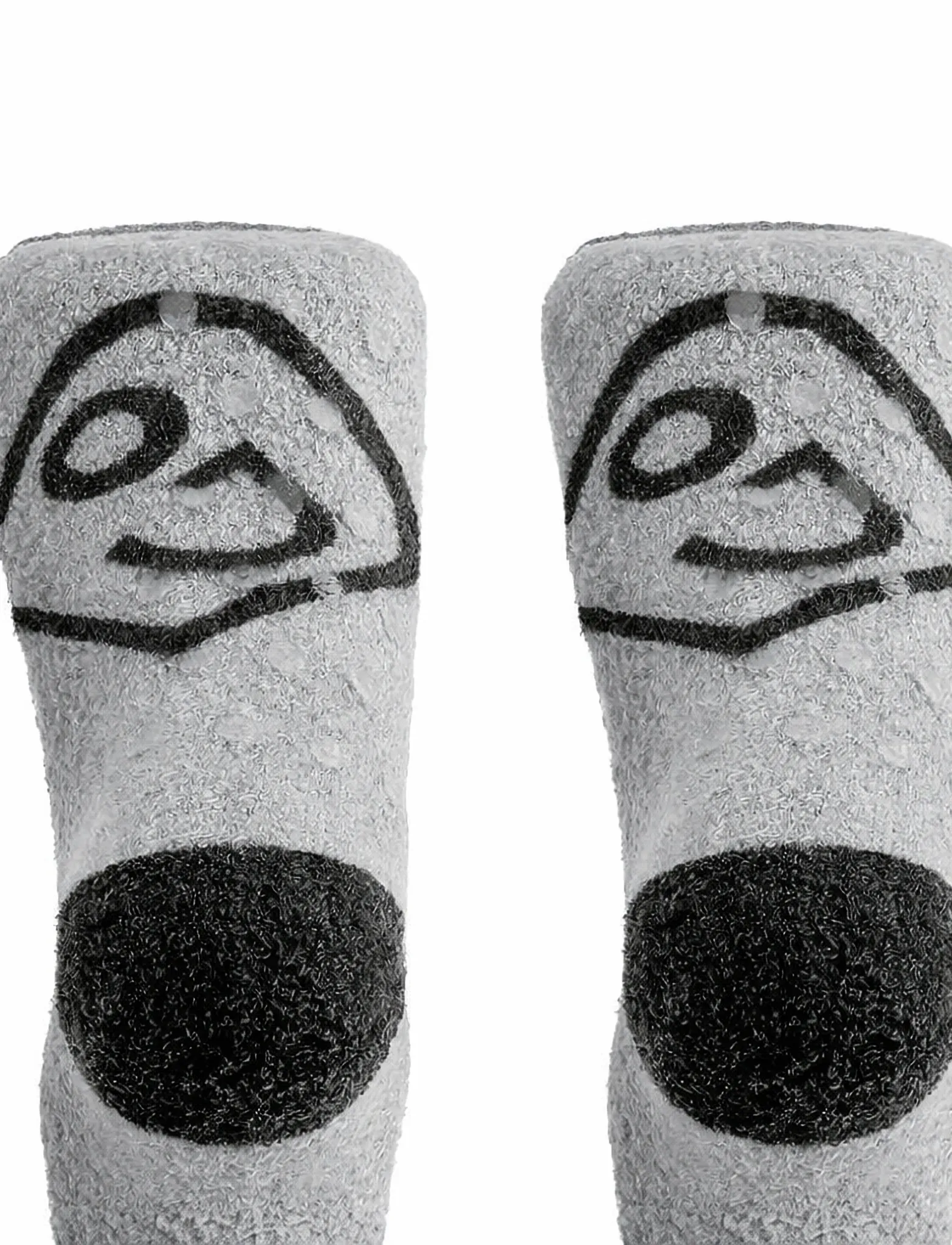 Go Travel - Everyday Fluffy Sockzzz - klasiskas zeķes - grey - 2