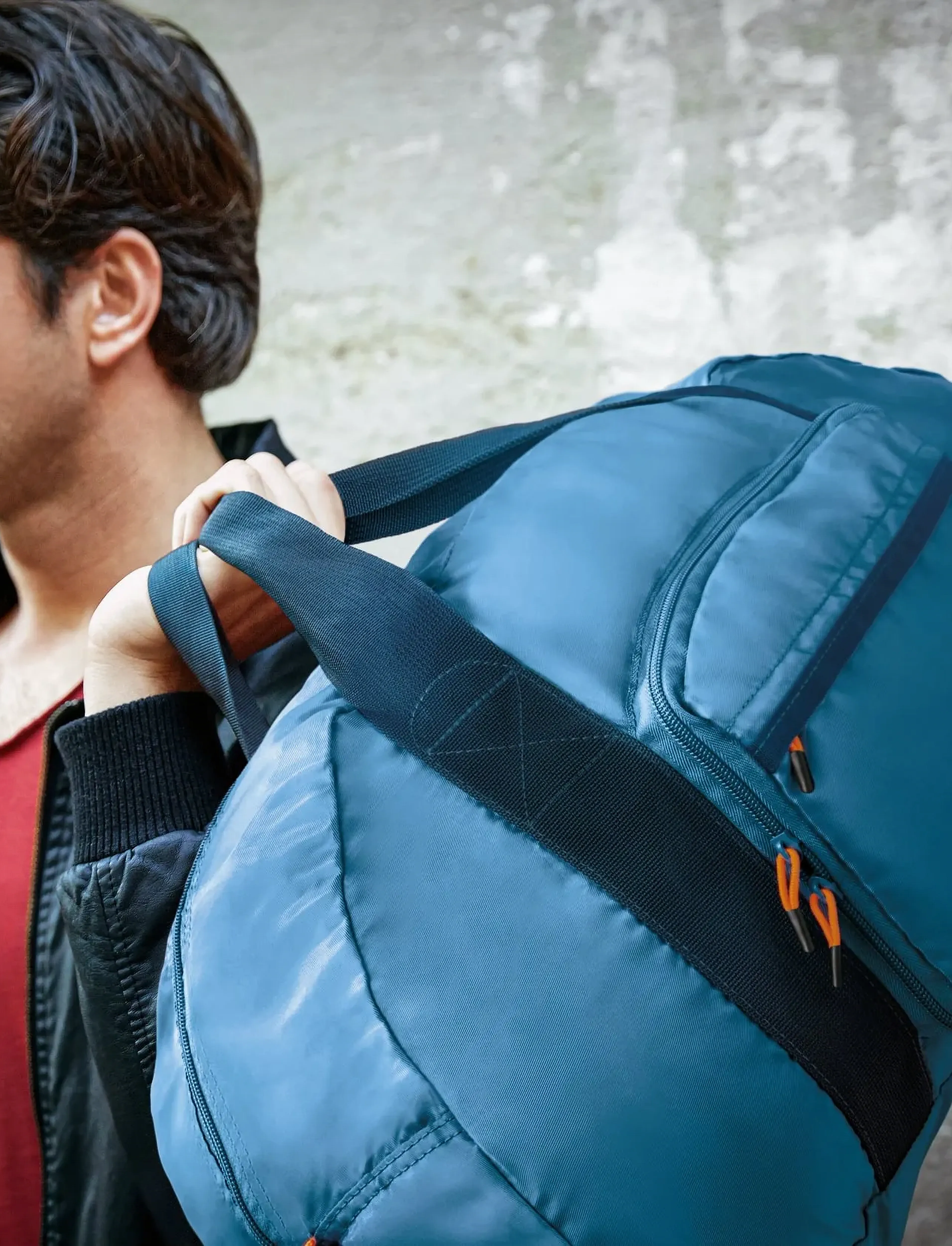 Go Travel - Lightweight Foldable Adventure Bag rPET - nach anlass kaufen - blue - 0