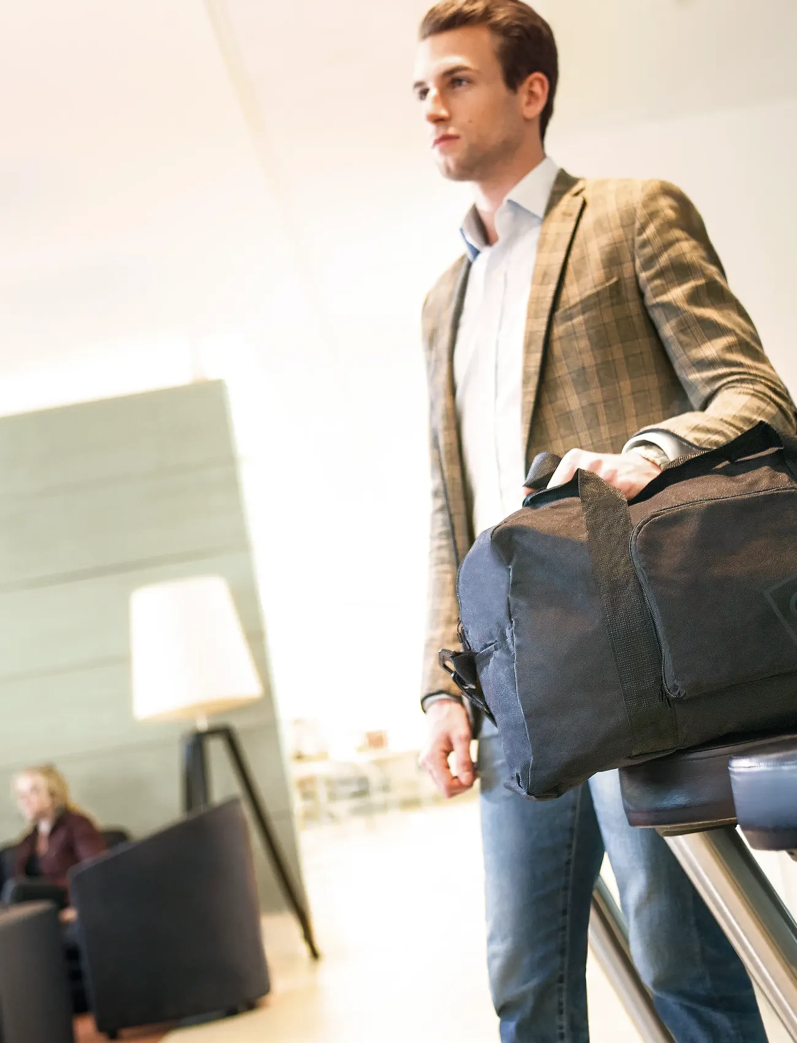 Go Travel Classic Foldaway Travel Bag - Forårsgarderobe - BLACK / black