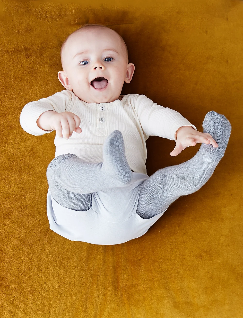 GoBabyGo - Tights - strumpfhosen - grey melange - 0