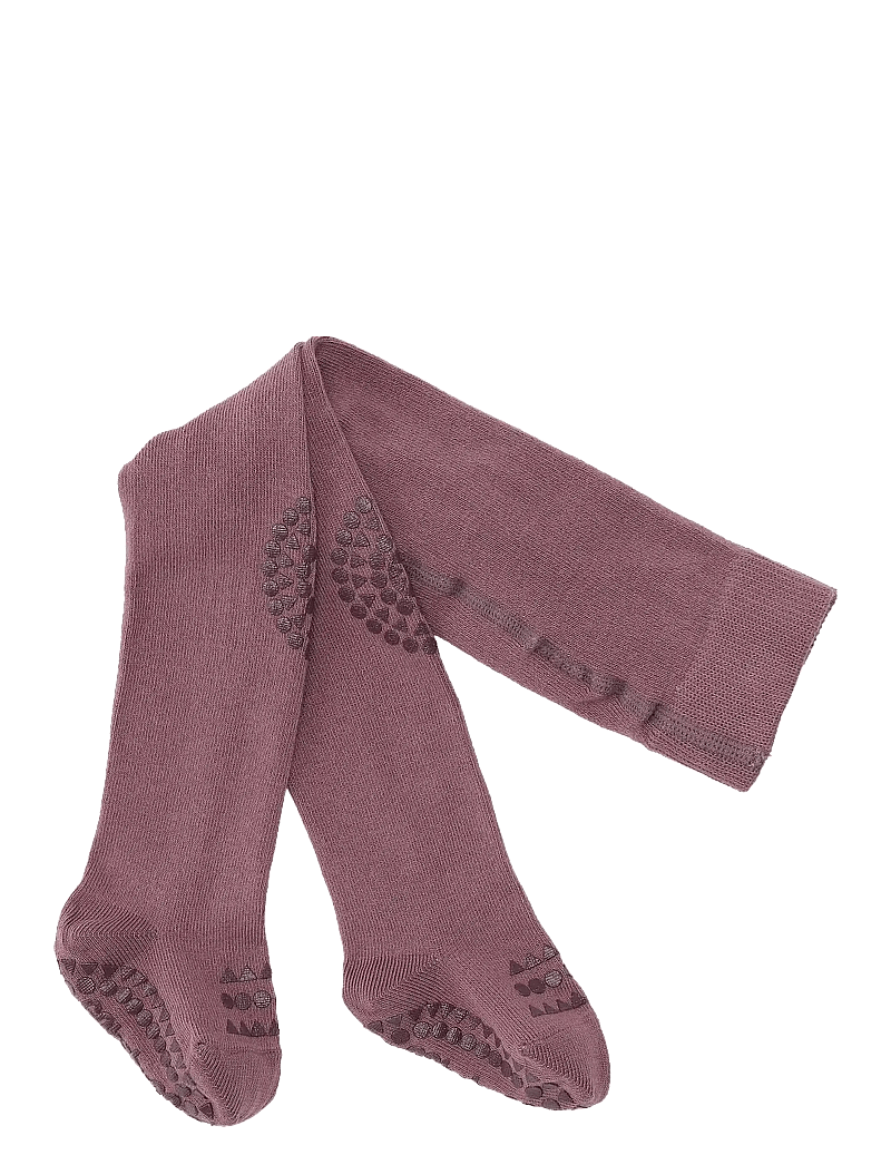 GoBabyGo - Crawling tights - strømpebukser - misty plum - 0