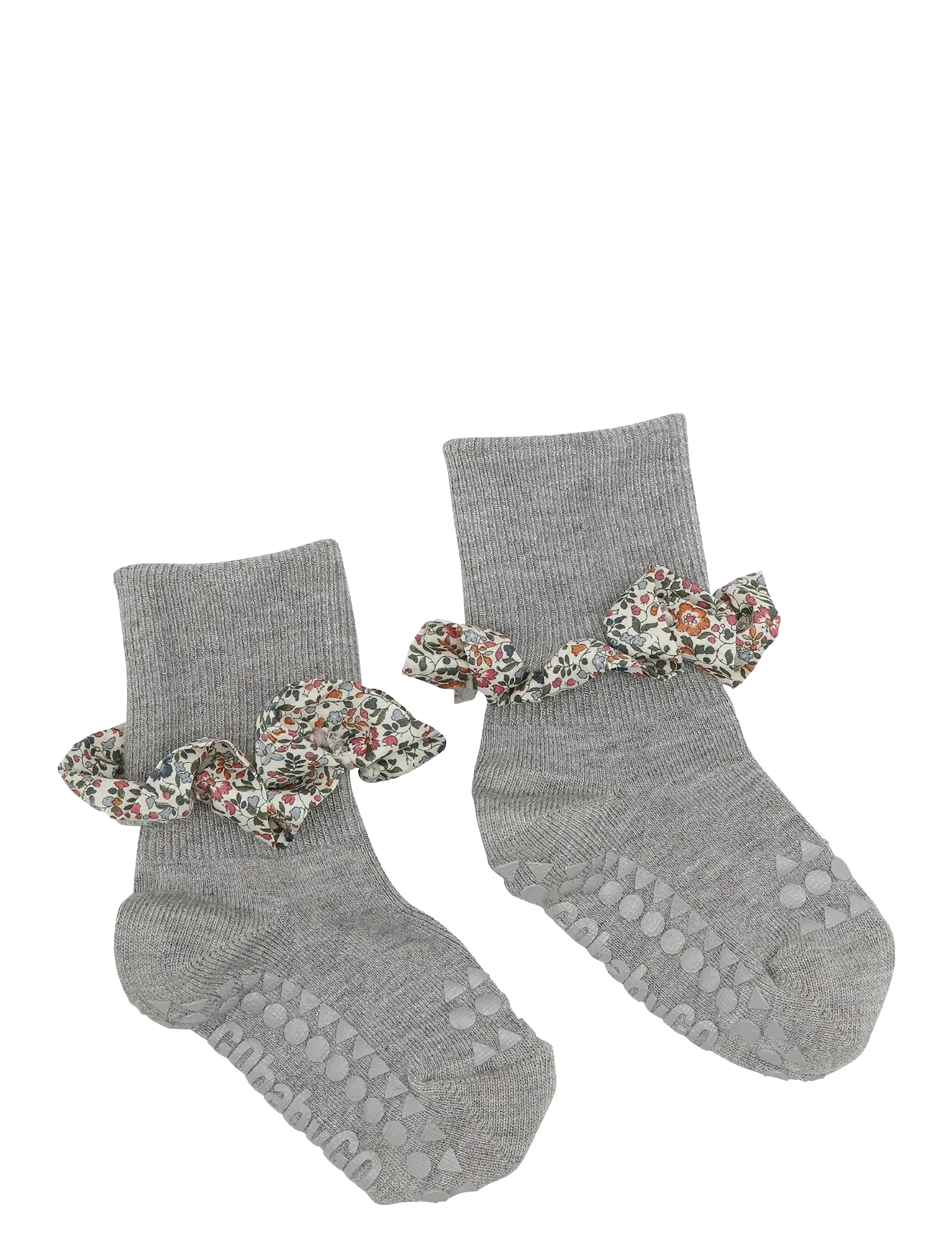 GoBabyGo Non-Slip Socks Bamboo / Liberty, 27/30, Socken & Strumpfhosen, Grau - Non-slip Socks, Kinder