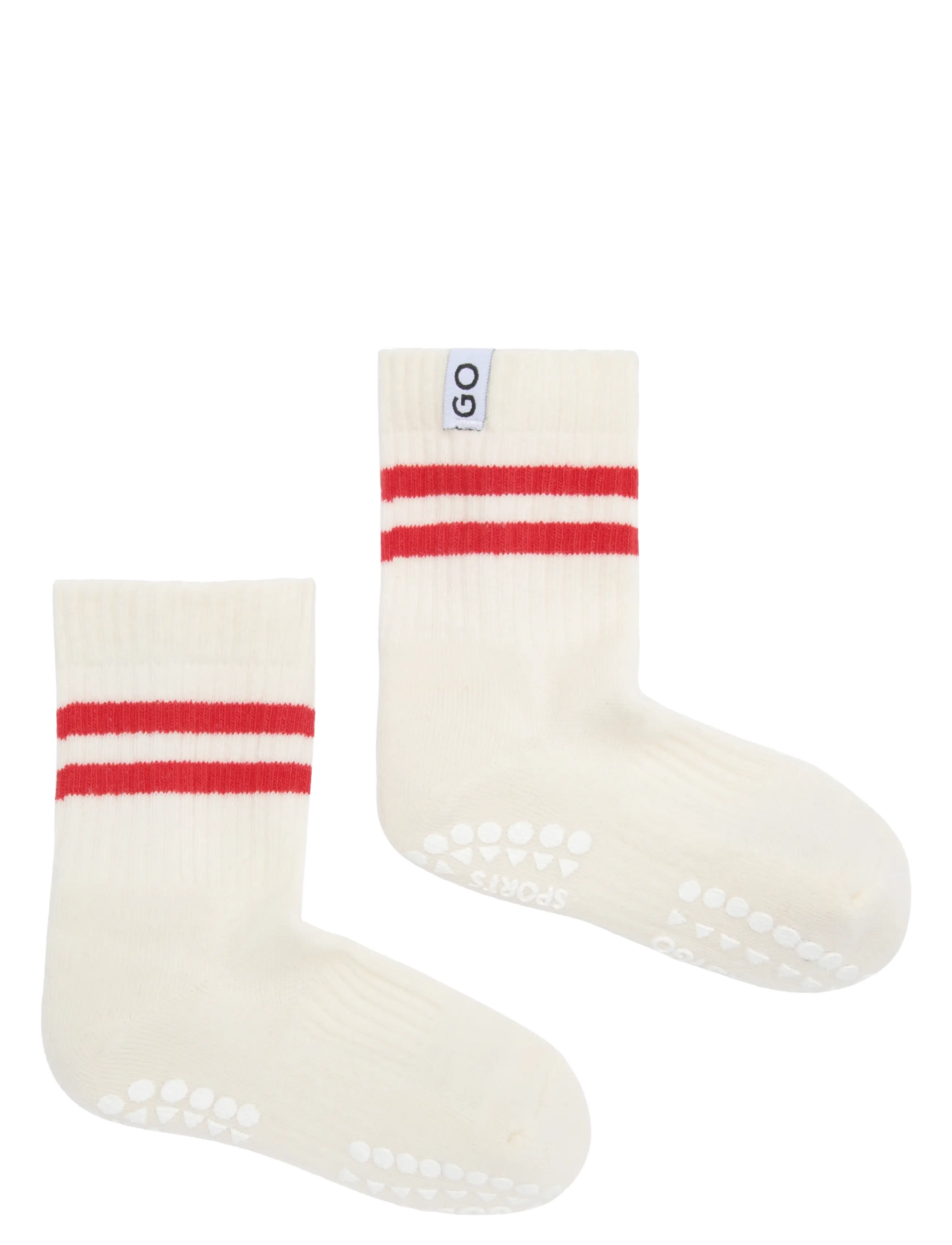 GoBabyGo GoBabyGo Sports Socks - Natt- & Underkläder - RED / cream