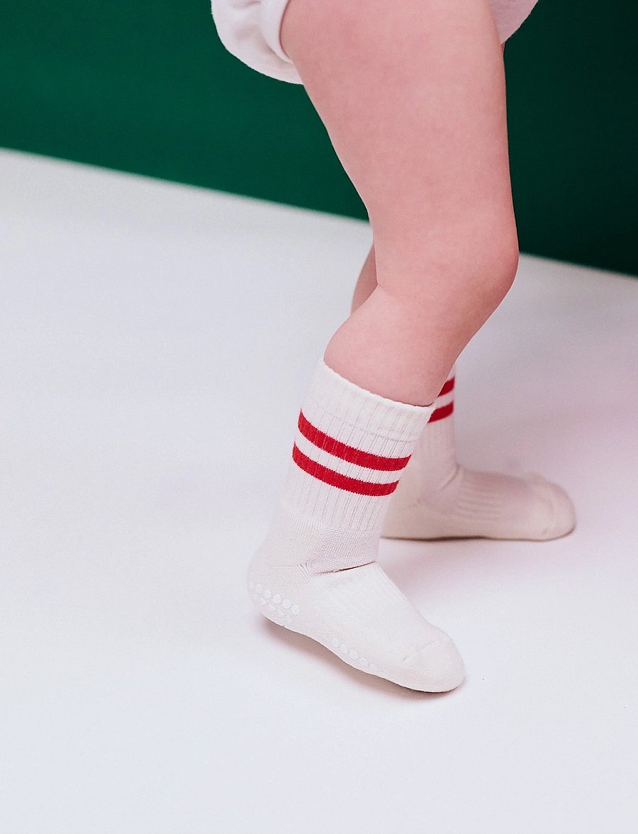 GoBabyGo - GoBabyGo Sports Socks - libisemisvastased sokid - red - 0