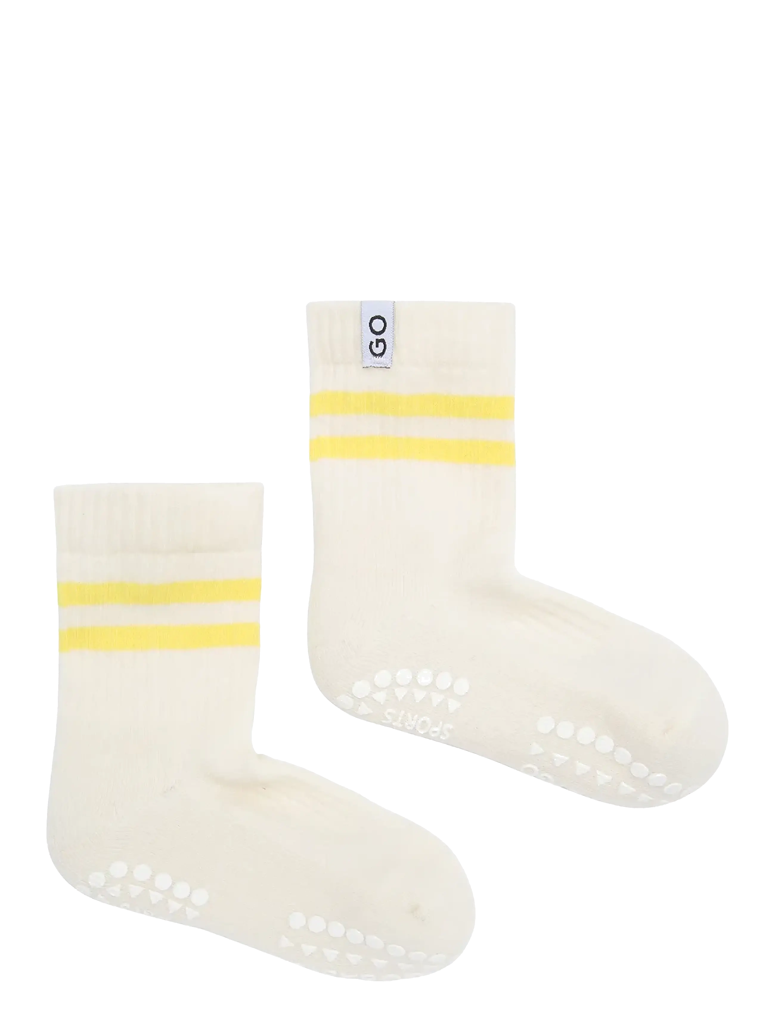 GoBabyGo GoBabyGo Sports Socks - Skridsikre sokker - YELLOW / cream