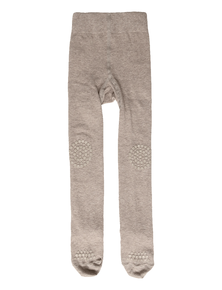 GoBabyGo - Crawling tights - cotton - strømpebukser - sand - 0