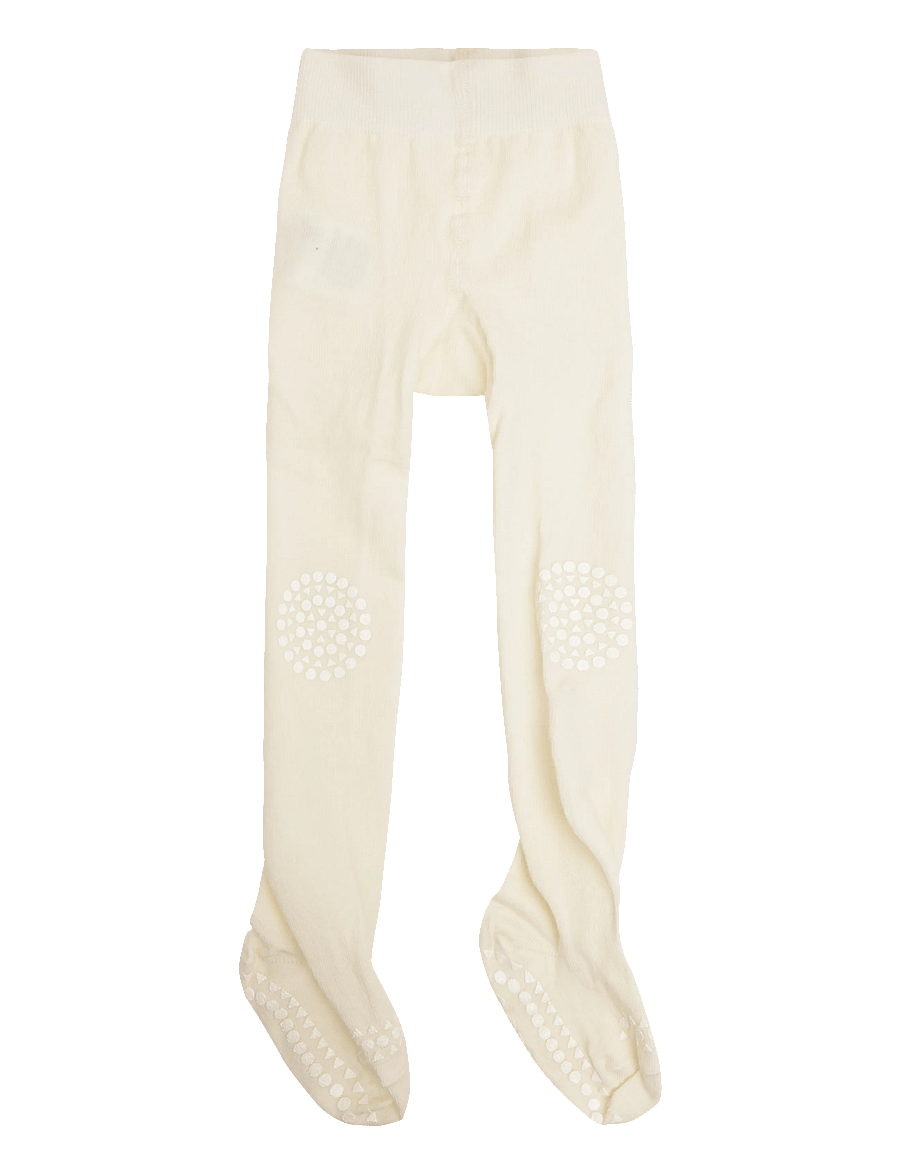 GoBabyGo - Crawling tights - merino wool - strumpfhosen - snow white - 0