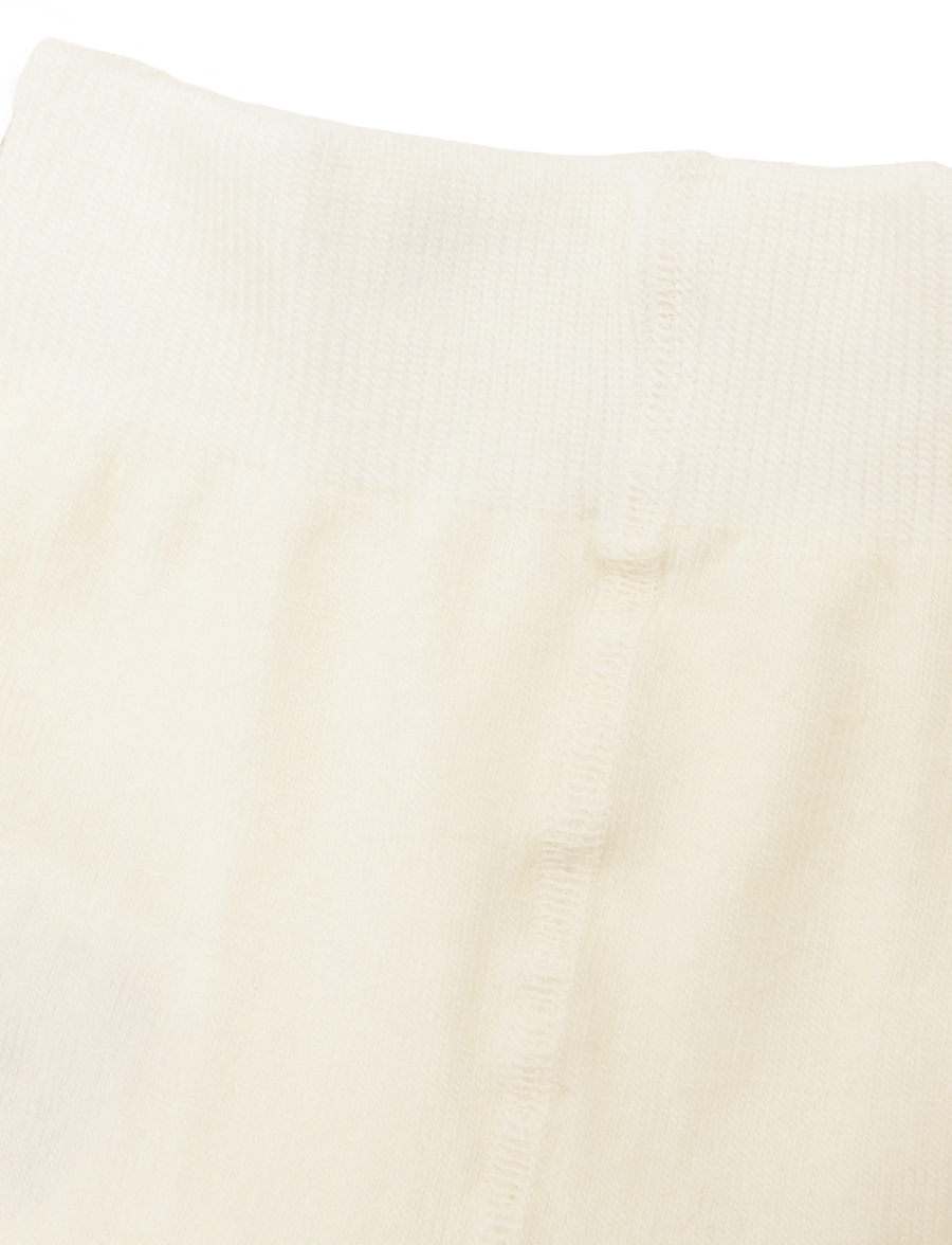 GoBabyGo - Crawling tights - merino wool - strumpfhosen - snow white - 1