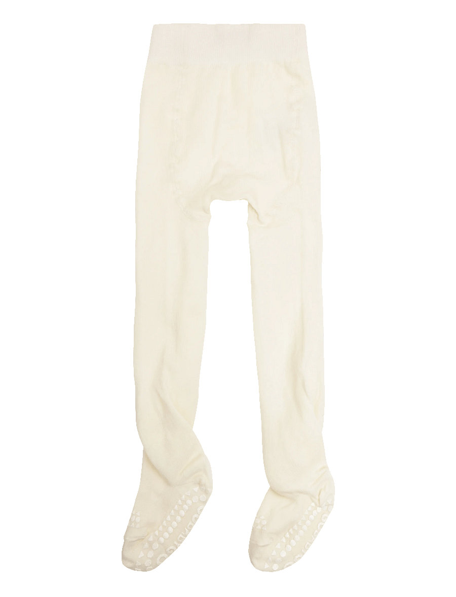 GoBabyGo - Crawling tights - merino wool - strumpfhosen - snow white - 2