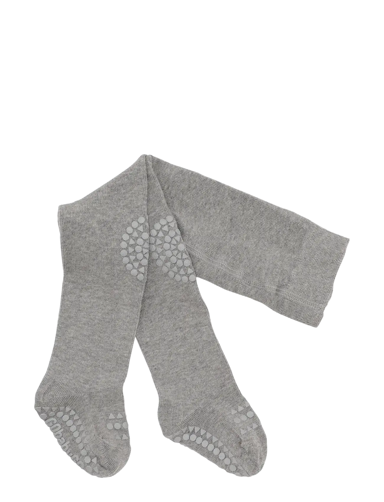 GoBabyGo Crawling tight- viscose-bamboo - Gobabygo - GREY MELANGE / grey