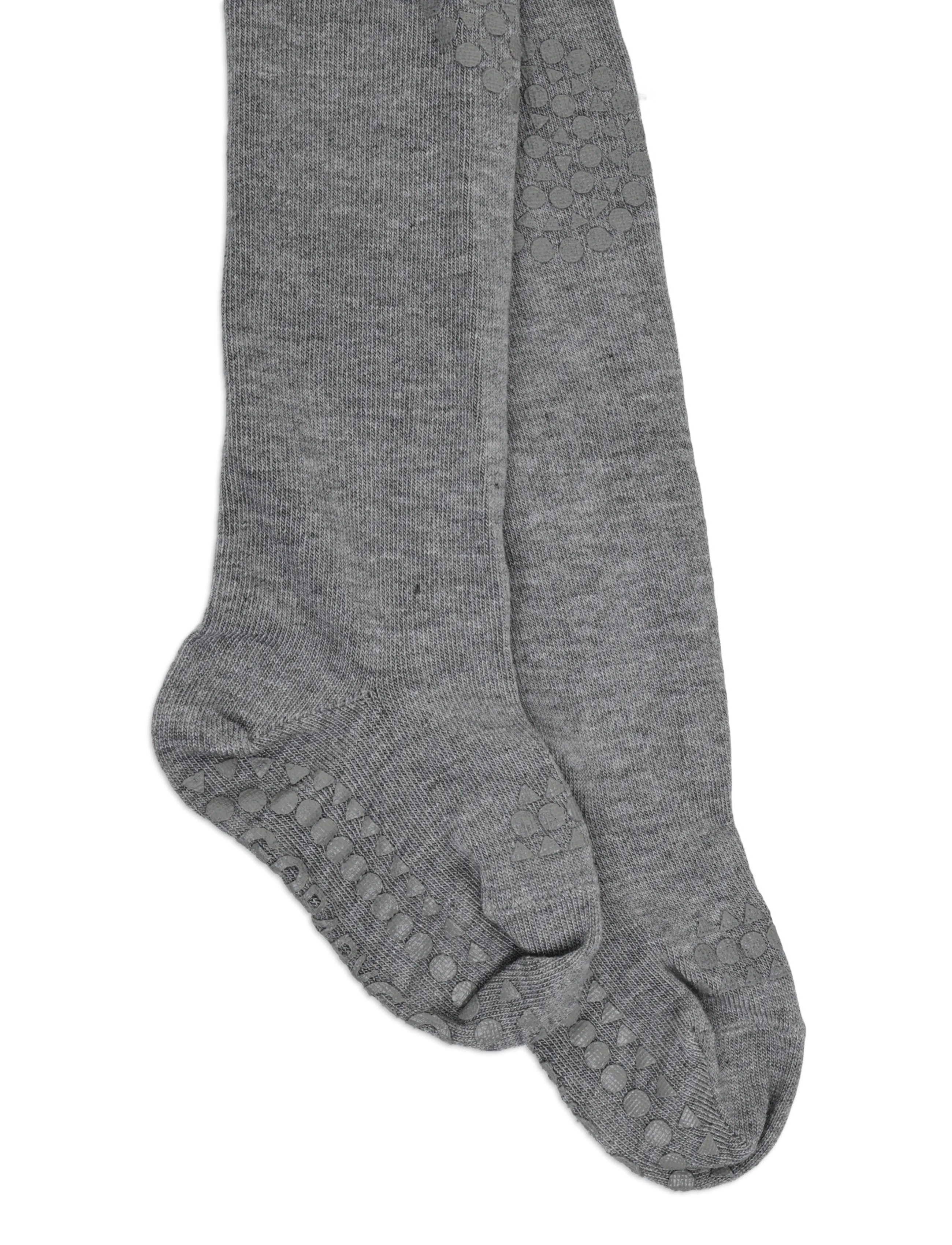 GoBabyGo - Crawling tight- viscose-bamboo - strumpfhosen - grey melange - 2