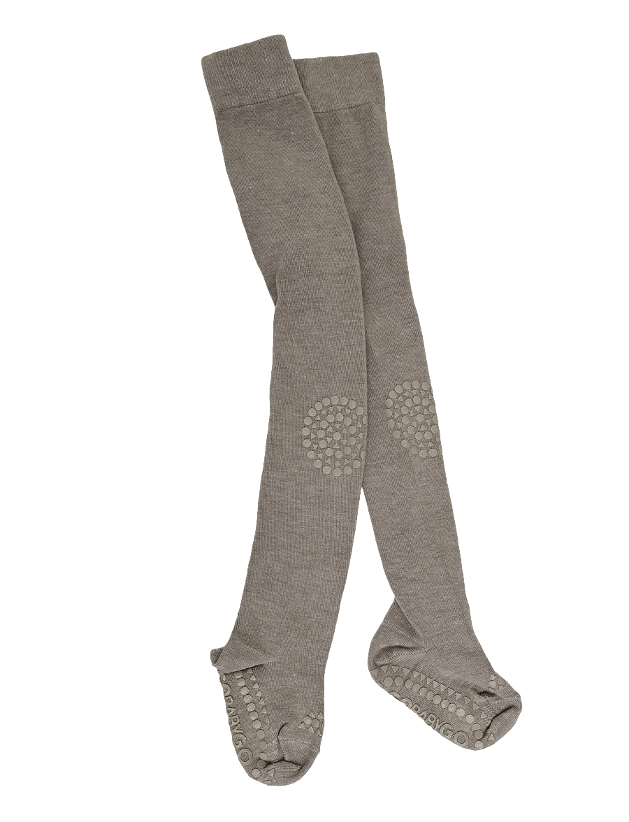GoBabyGo - Crawling tight- viscose-bamboo - strumpbyxor - sand - 0
