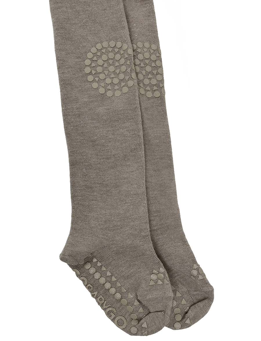 GoBabyGo - Crawling tight- viscose-bamboo - strumpbyxor - sand - 2