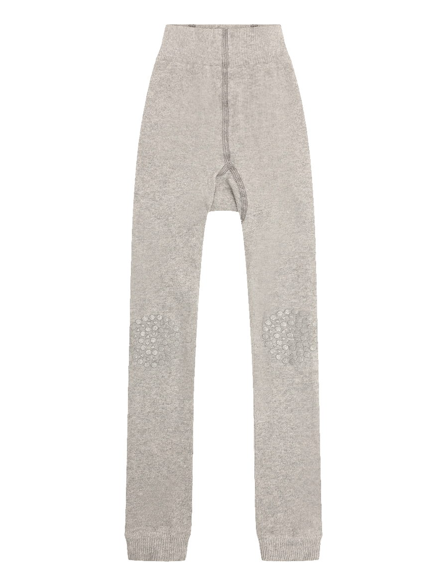 GoBabyGo - Crawling leggings- cotton - legingi - grey melange - 0