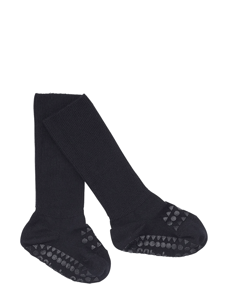 GoBabyGo - Non-Slip socks viscose-bamboo - libisemisvastased sokid - dark blue - 1