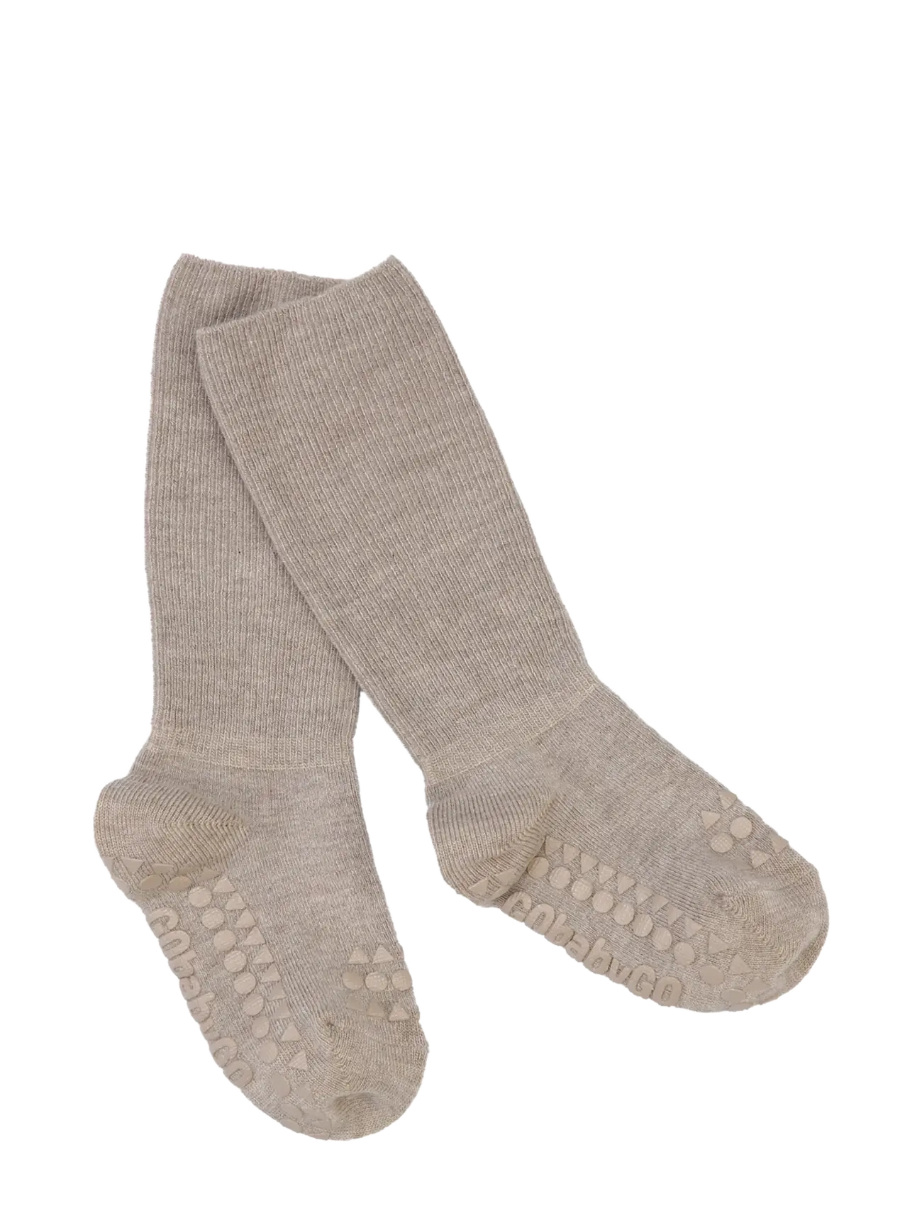 GoBabyGo - Non-Slip socks viscose-bamboo - libisemisvastased sokid - sand - 1