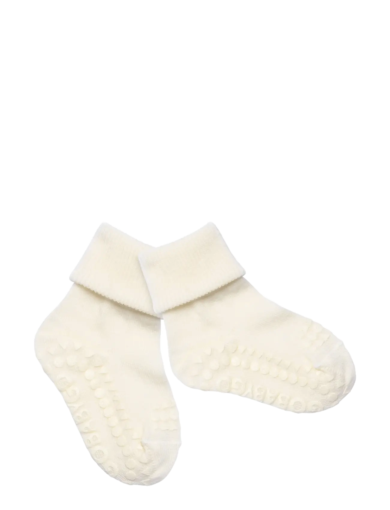 GoBabyGo Non-Slip socks - merino wool - Winterkollektion - SNOWFLAKE / cream