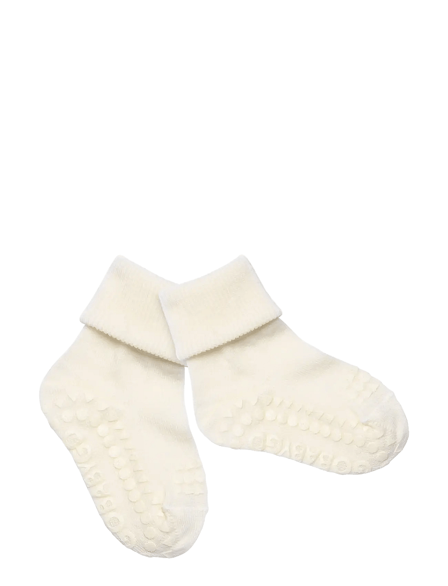 GoBabyGo - Non-Slip socks - merino wool - anti-rutsch socken - snowflake - 0