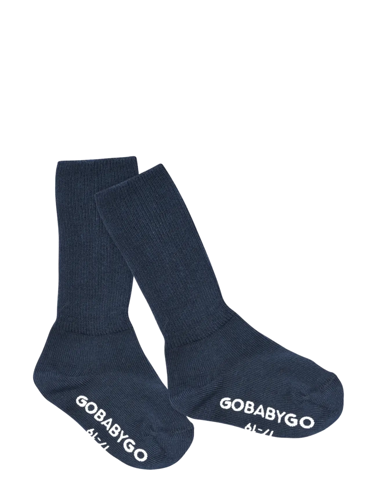 GoBabyGo - Non-Slip socks- cotton - libisemisvastased sokid - navy blue - 1