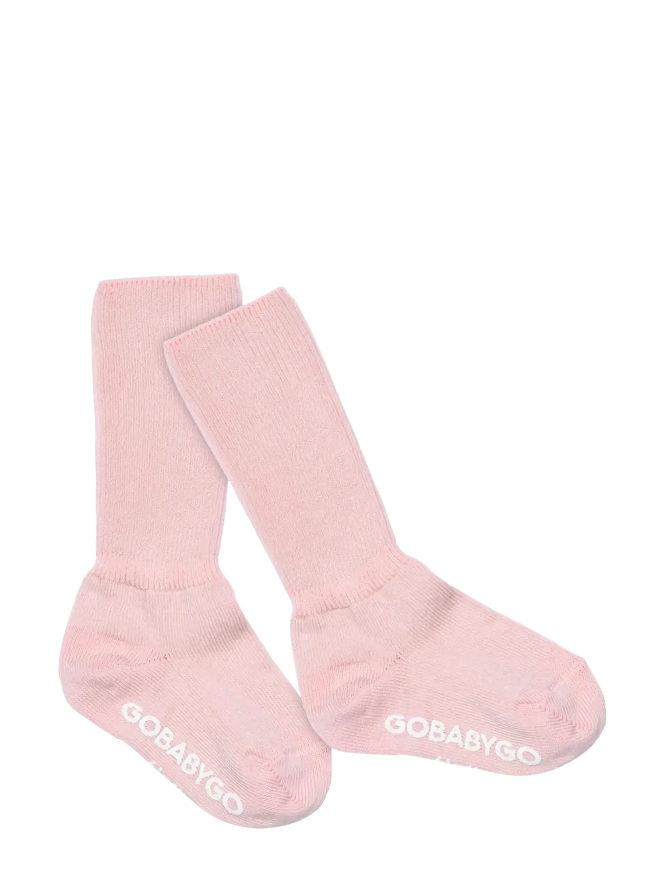 GoBabyGo - Non-Slip socks- cotton - libisemisvastased sokid - soft pink - 1