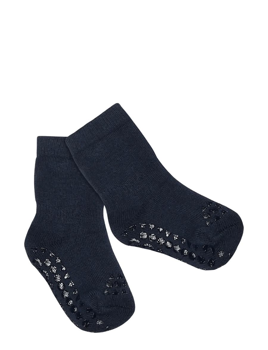 GoBabyGo - Terry socks - cotton - libisemisvastased sokid - navy blue - 0