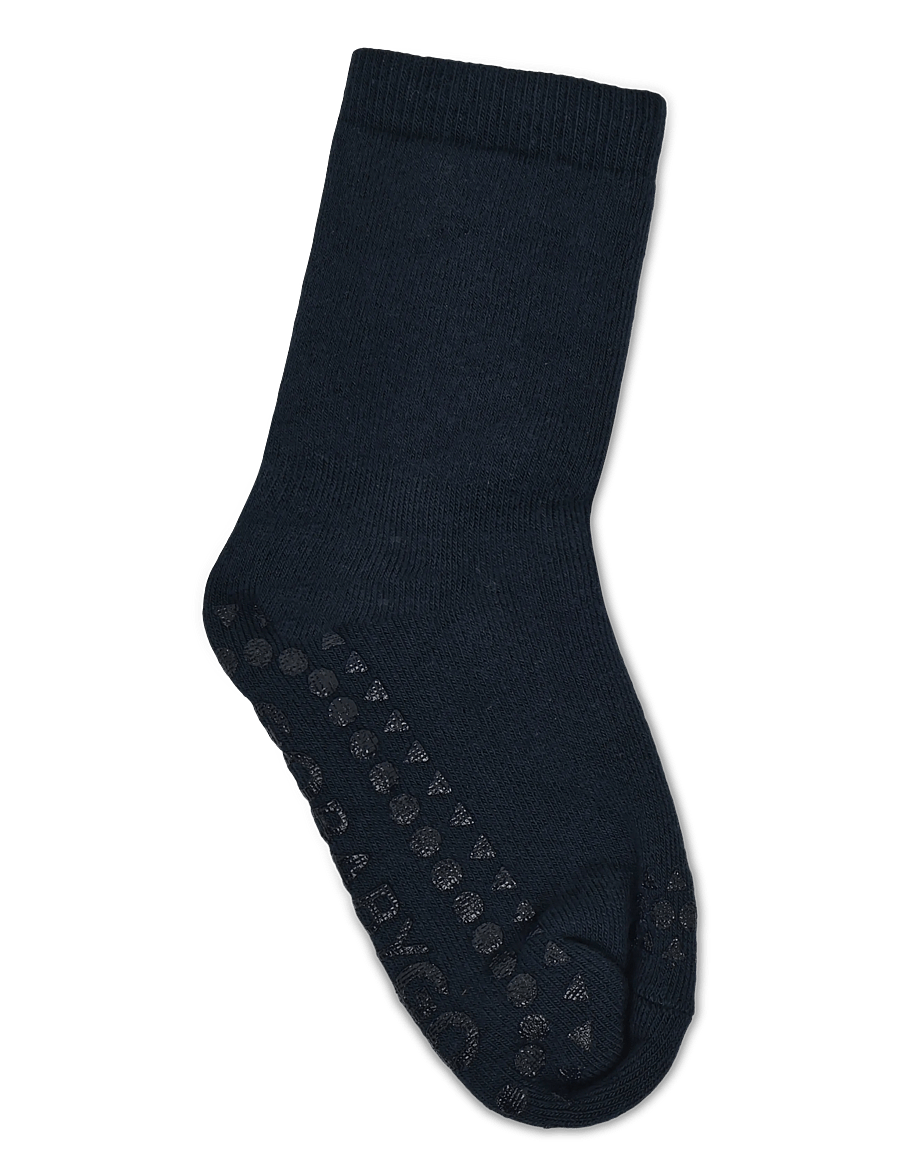 GoBabyGo - Terry socks - cotton - skridsikre sokker - navy blue - 1