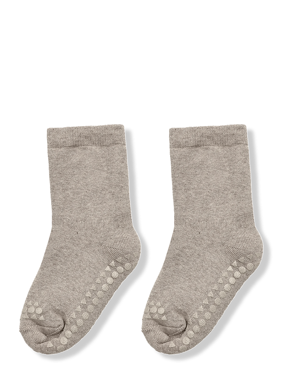 GoBabyGo - Terry socks - cotton - anti-rutsch socken - sand - 0