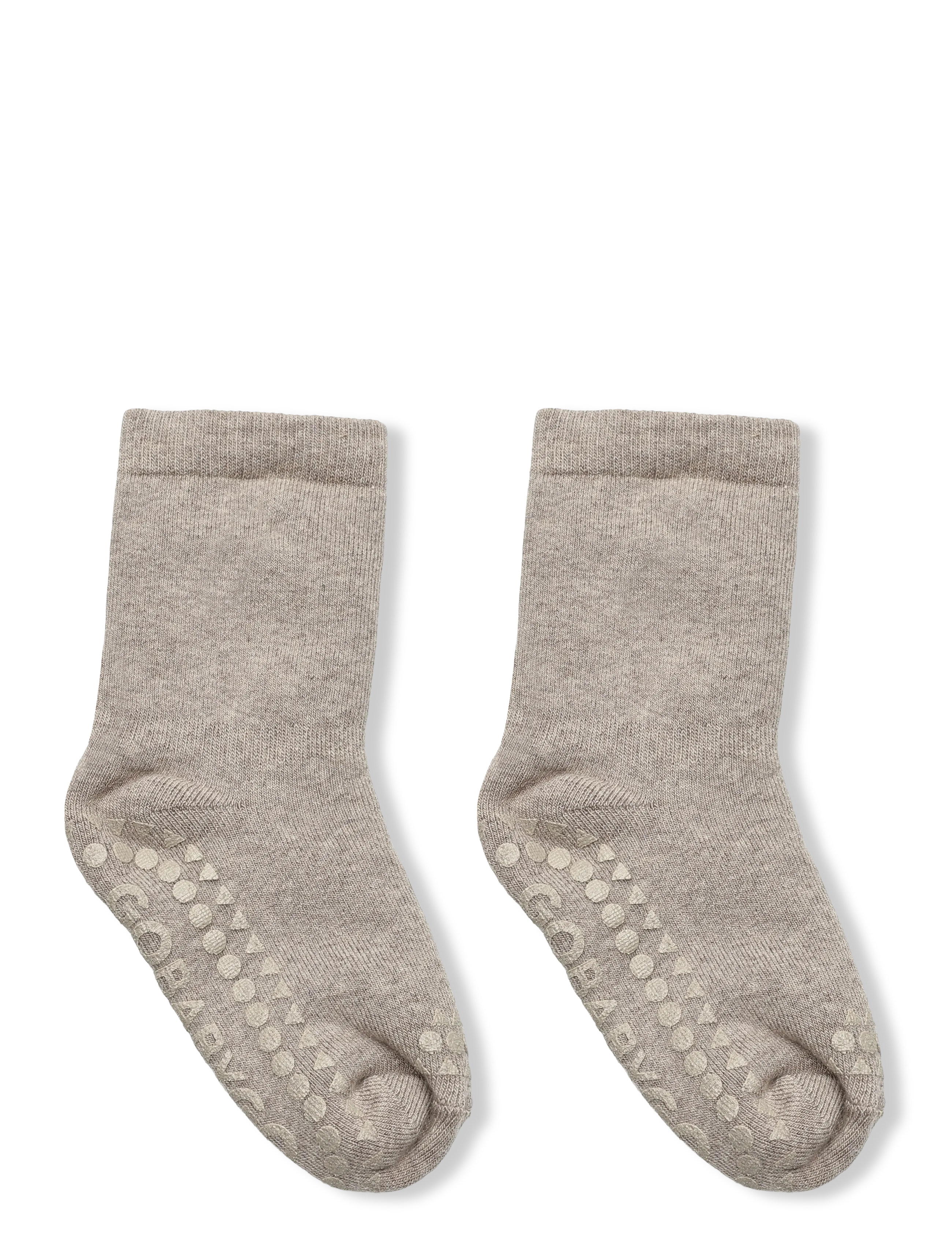 GoBabyGo - Terry socks - cotton - anti-rutsch socken - sand - 1