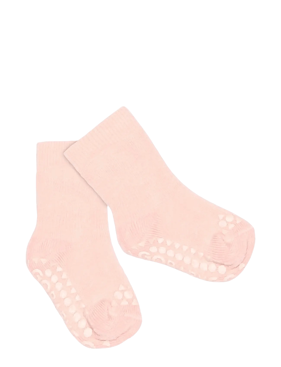 GoBabyGo - Terry socks - cotton - libisemisvastased sokid - soft pink - 0