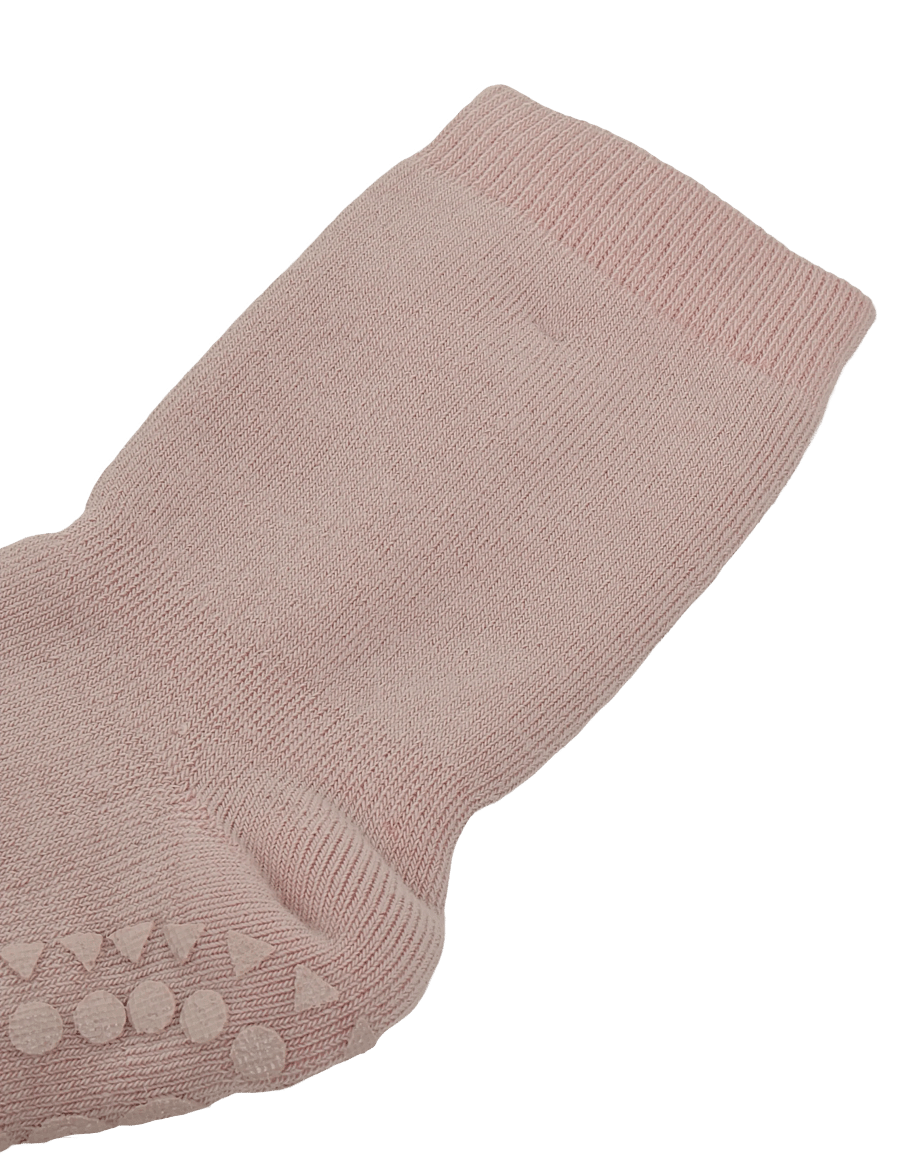 GoBabyGo - Terry socks - cotton - libisemisvastased sokid - soft pink - 2