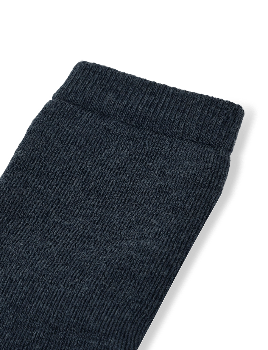 GoBabyGo - Wool socks - anti-slip - skridsikre sokker - dark denim melange - 2