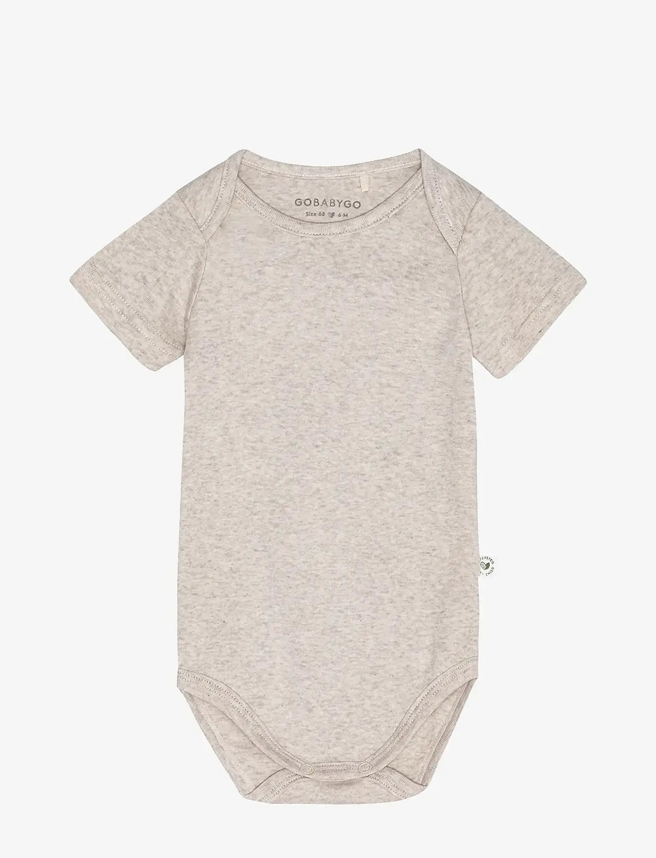 GoBabyGo - Hazel Body Short Sleeve - kurzärmelige bodys - feather - 0