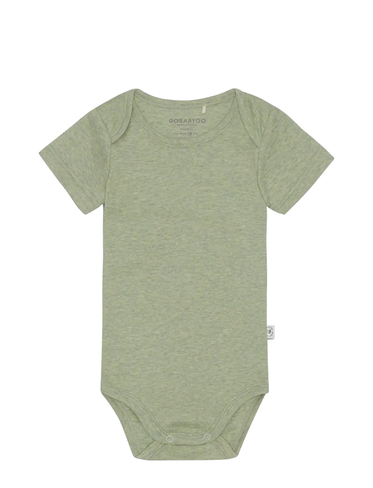 GOBABYGO Hazel Body Kurz Sleeve Grün - 86 - Kinder