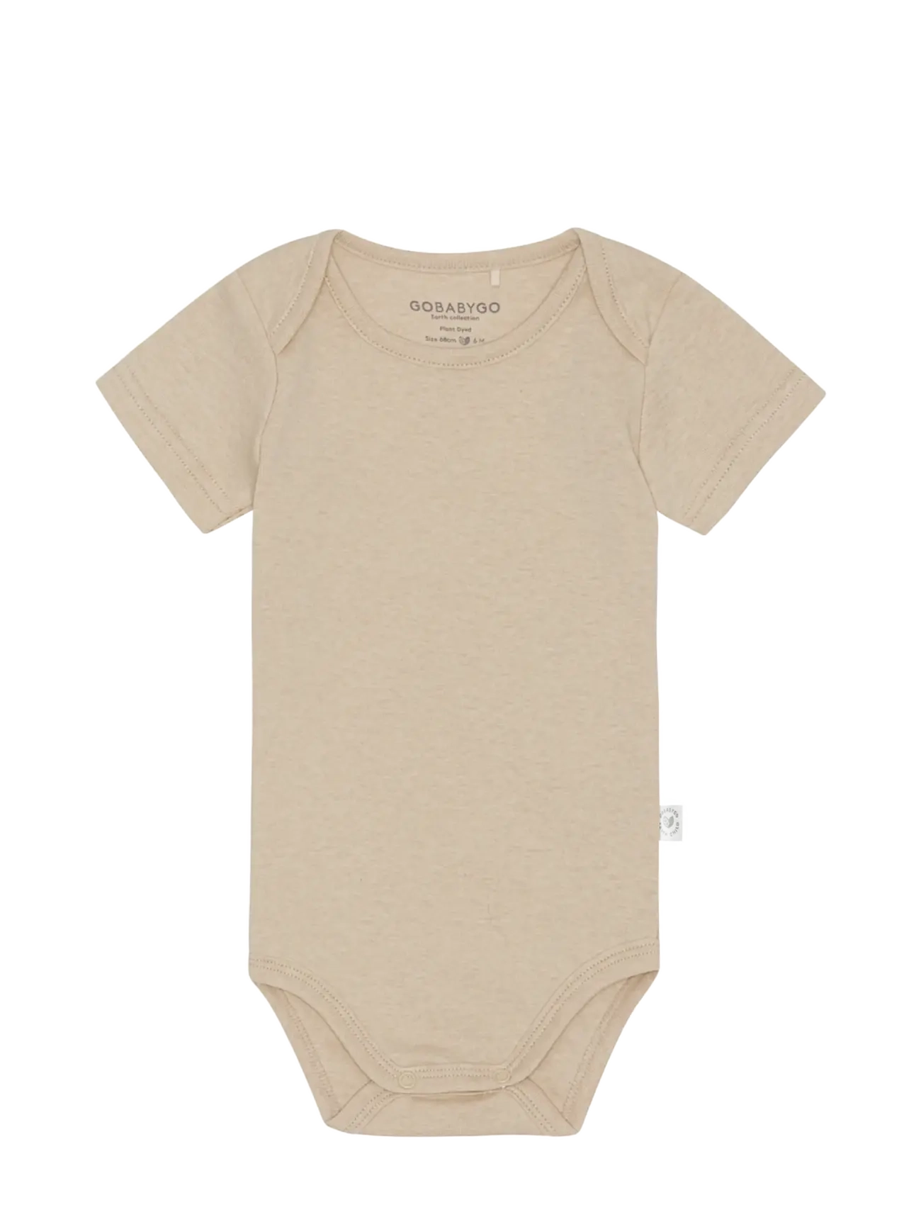 GoBabyGo Hazel Body Short Sleeve - Tøj - OAT / beige
