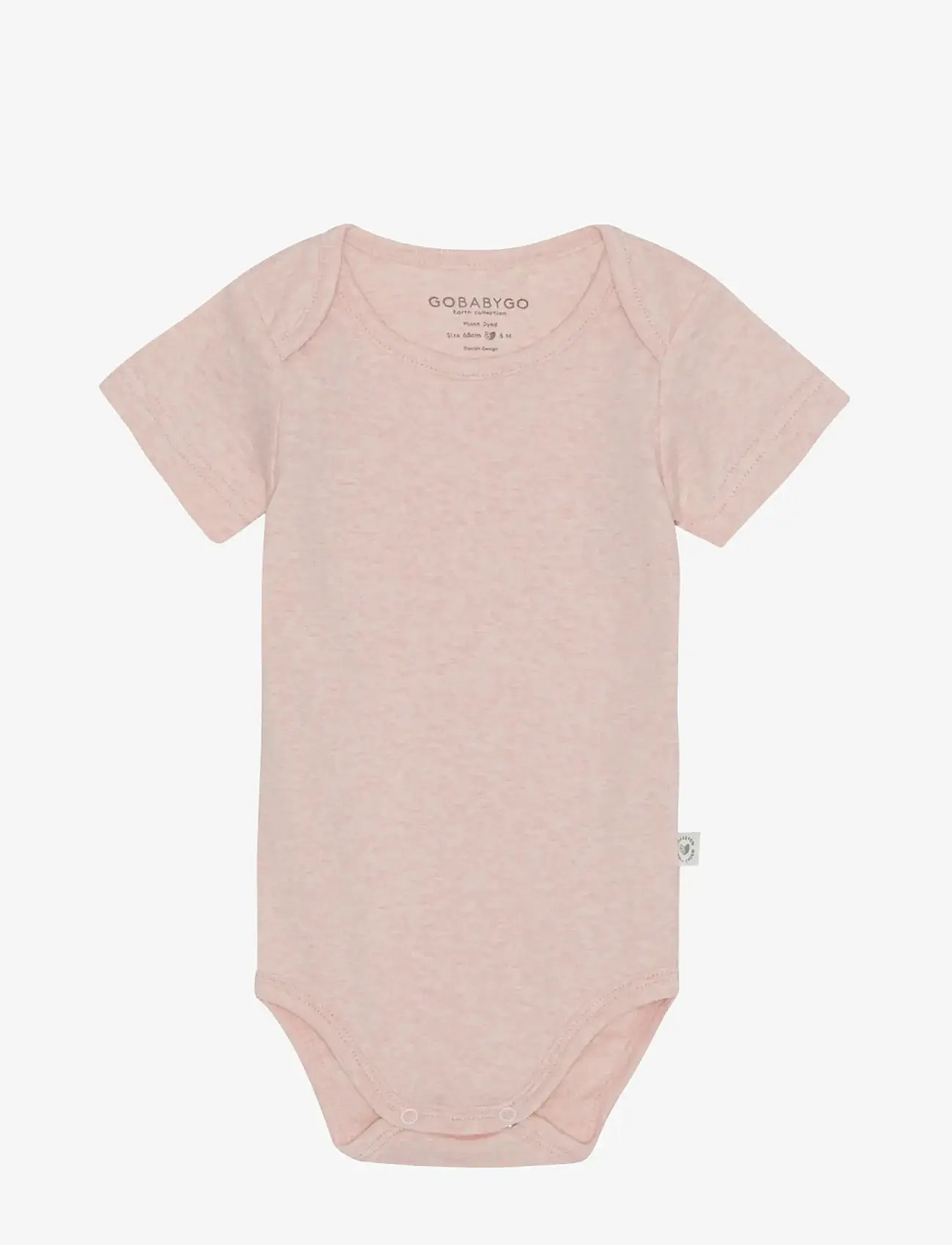 GoBabyGo - Hazel Body Short Sleeve - kortærmede bodyer - rose - 1