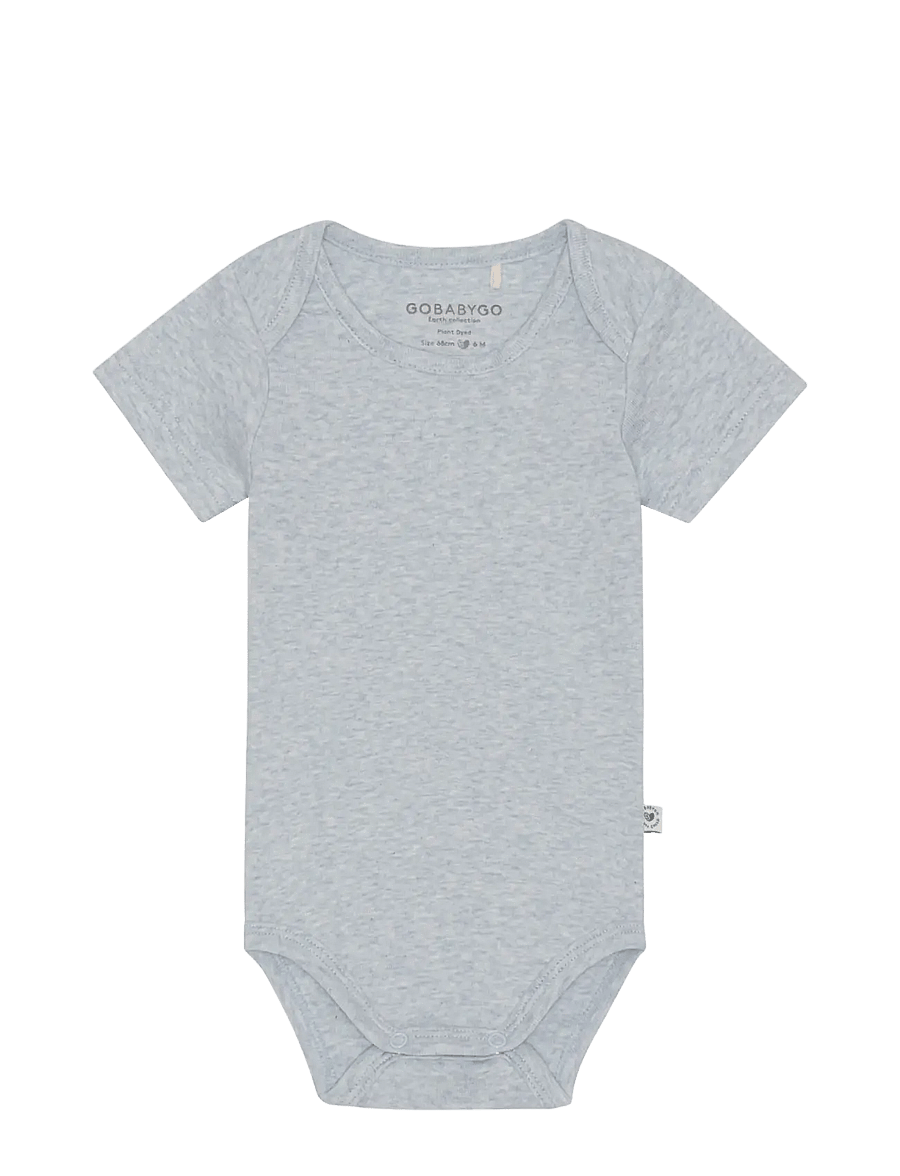 GoBabyGo - Hazel Body Short Sleeve - kurzärmelige bodys - sea - 1