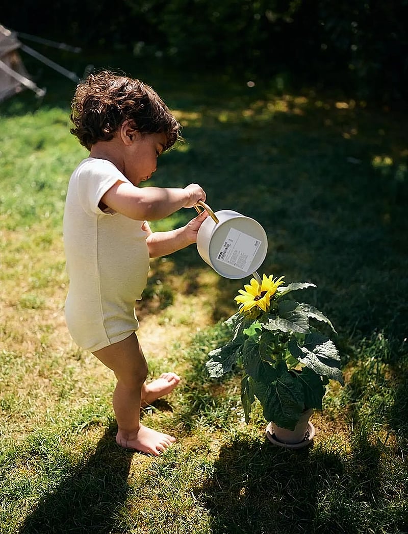 GoBabyGo - Hazel Body Short Sleeve - kurzärmelige bodys - vanilla - 0