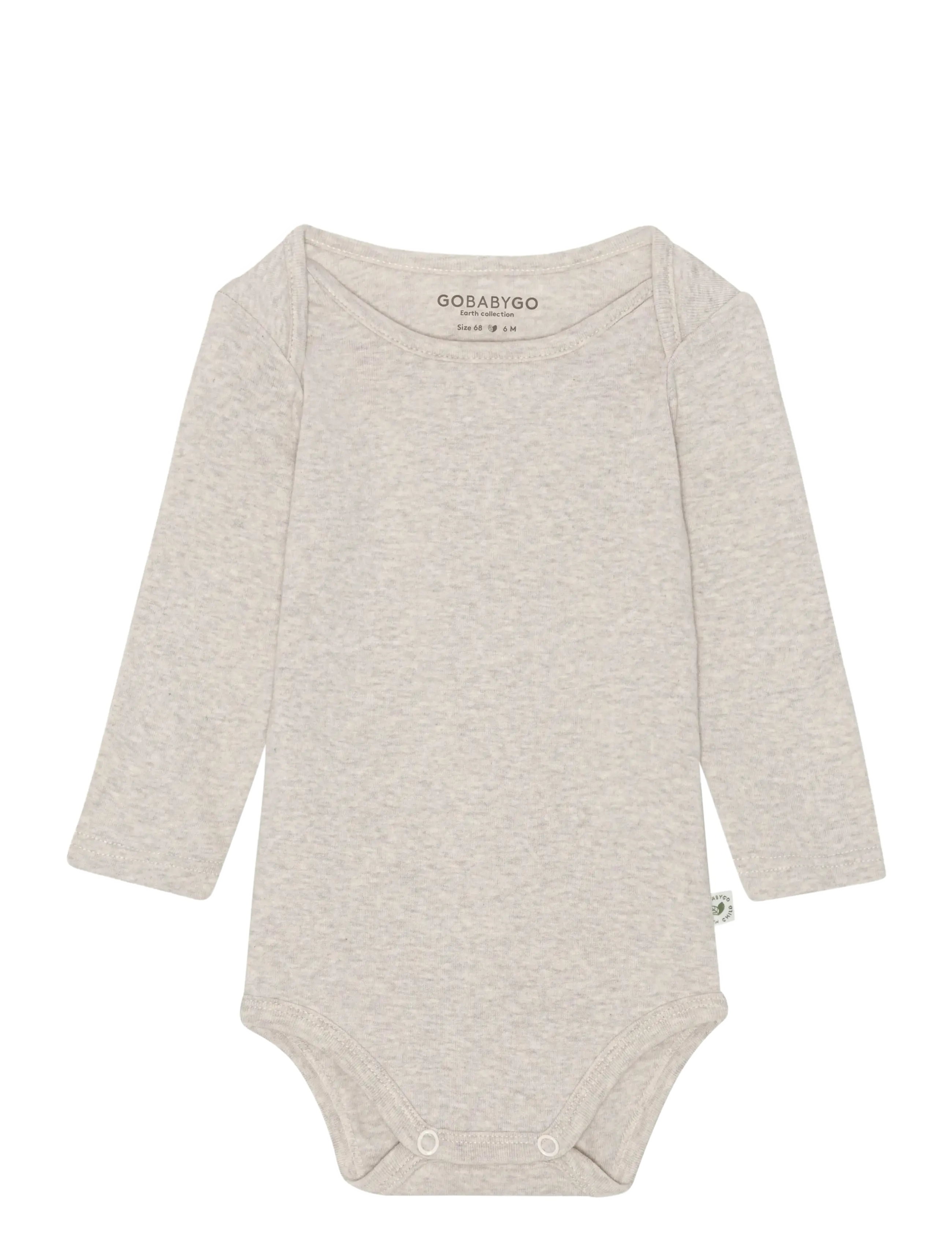 GOBABYGO Hazel Body Lange Ärmel Beige - 80 - Kinder