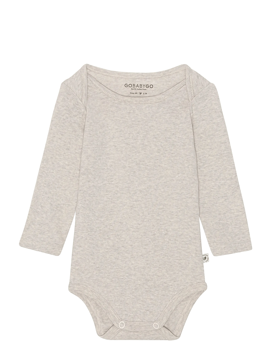 GoBabyGo - Hazel Body Long Sleeve - langärmelige bodys - feather - 1