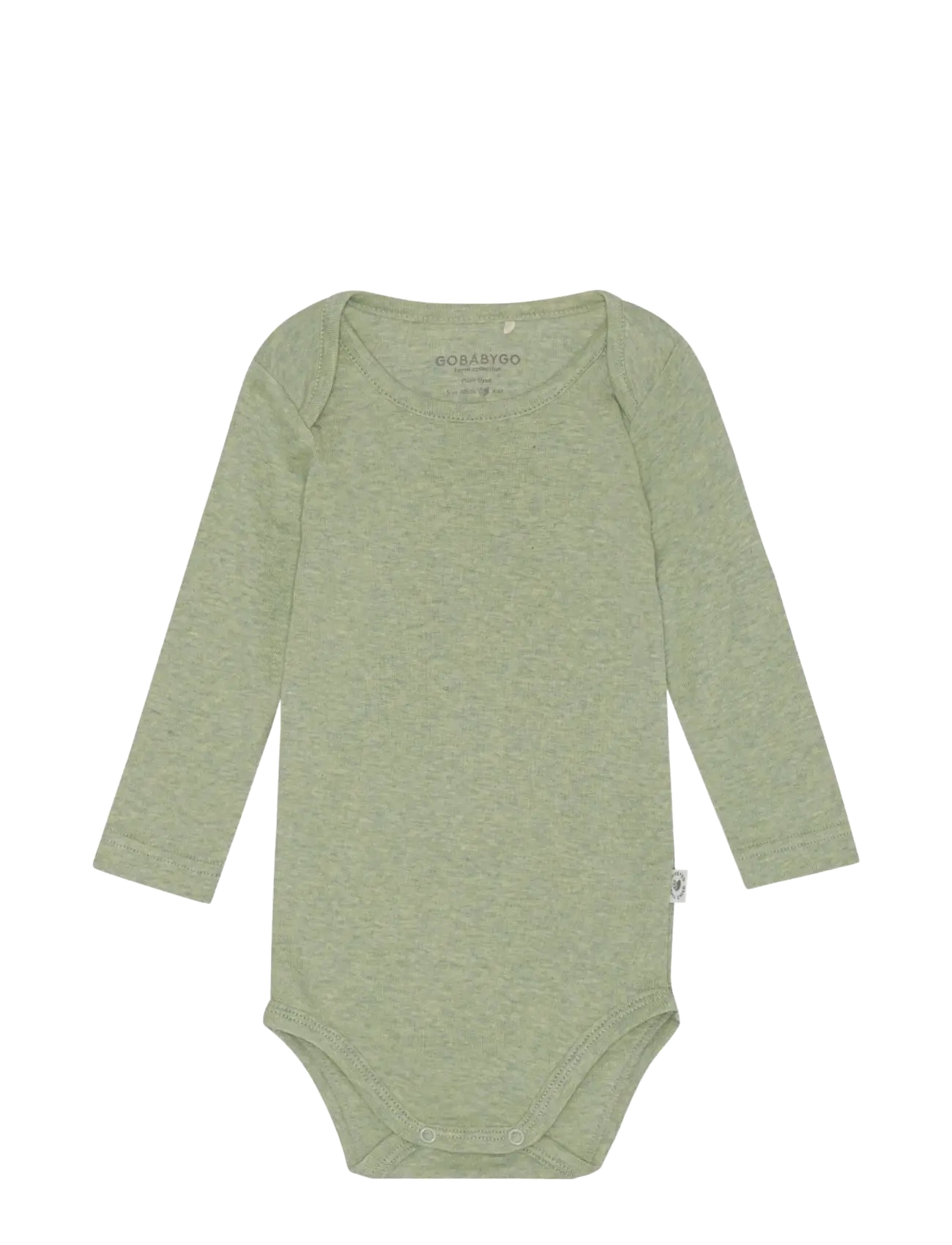 GOBABYGO Hazel Body Lange Ärmel Grün - 68 - Kinder