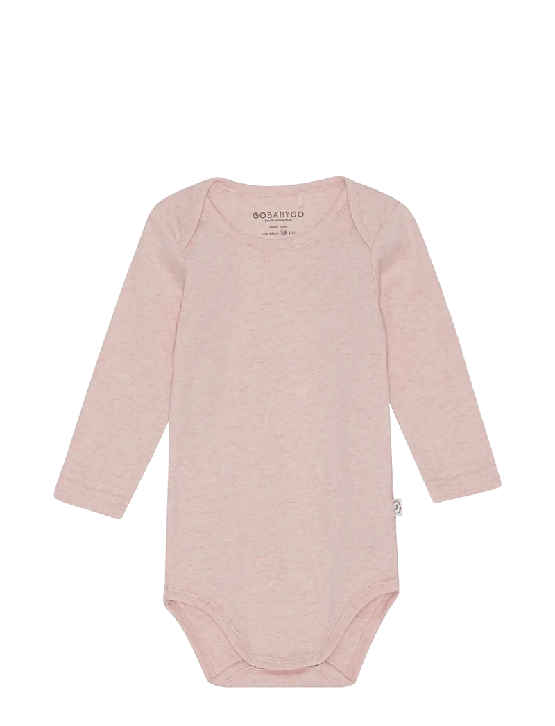 GoBabyGo - Hazel Body Long Sleeve - langærmede bodyer - rose - 1