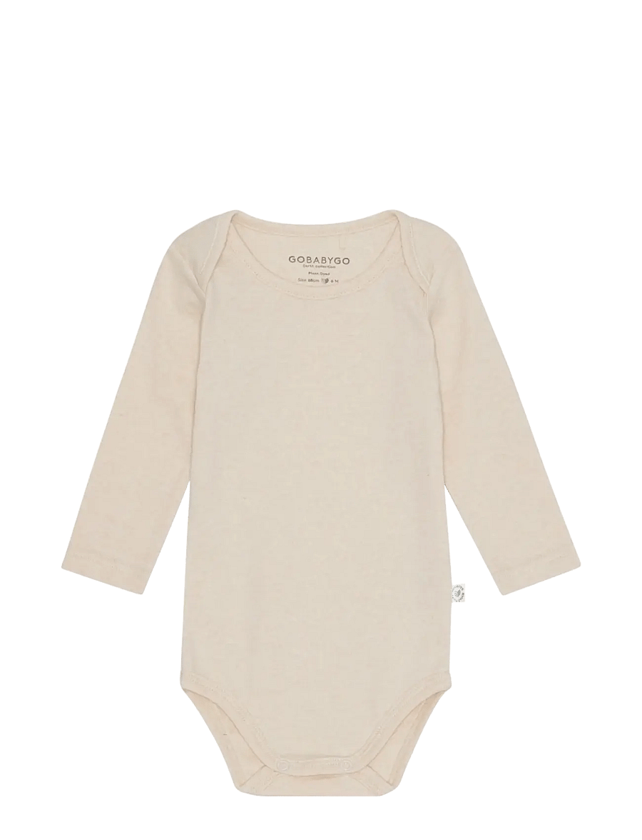 GoBabyGo - Hazel Body Long Sleeve - langärmelige bodys - vanilla - 1