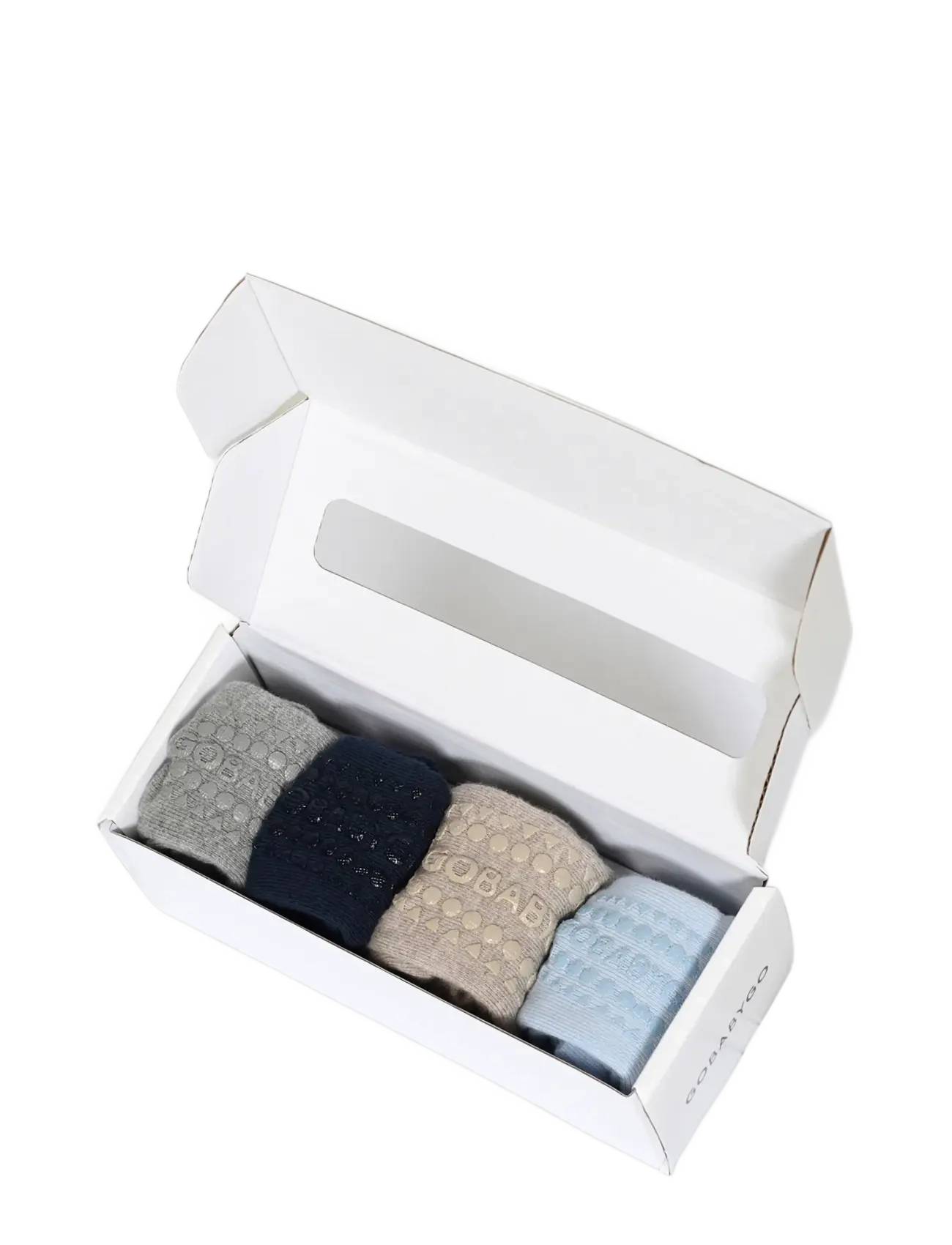 GoBabyGo Combo box - cotton - Libisemisvastased sokid - GREY/NAVY BLUE/SAND/SKY BLUE / grey
