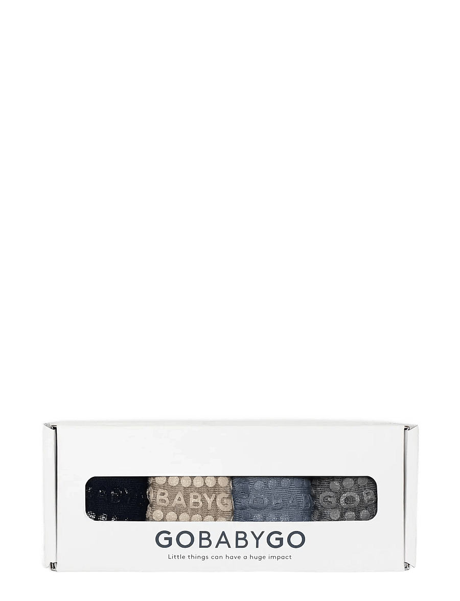 GoBabyGo - Combo box - Merino Wool - libisemisvastased sokid - blue/ sand/ blue/grey - 1