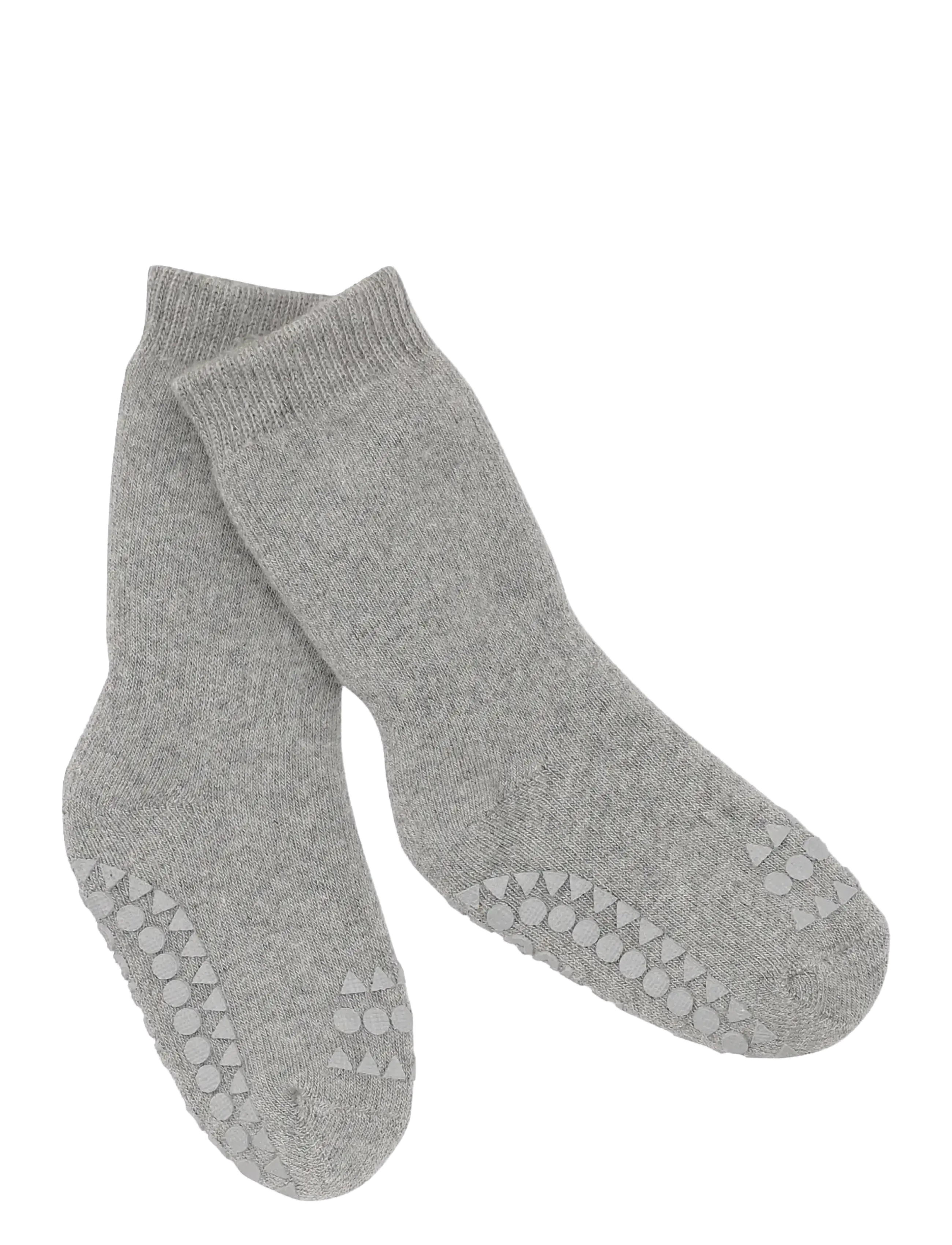GoBabyGo Non-slip socks - Socks & Tights - GREY MELANGE / grey