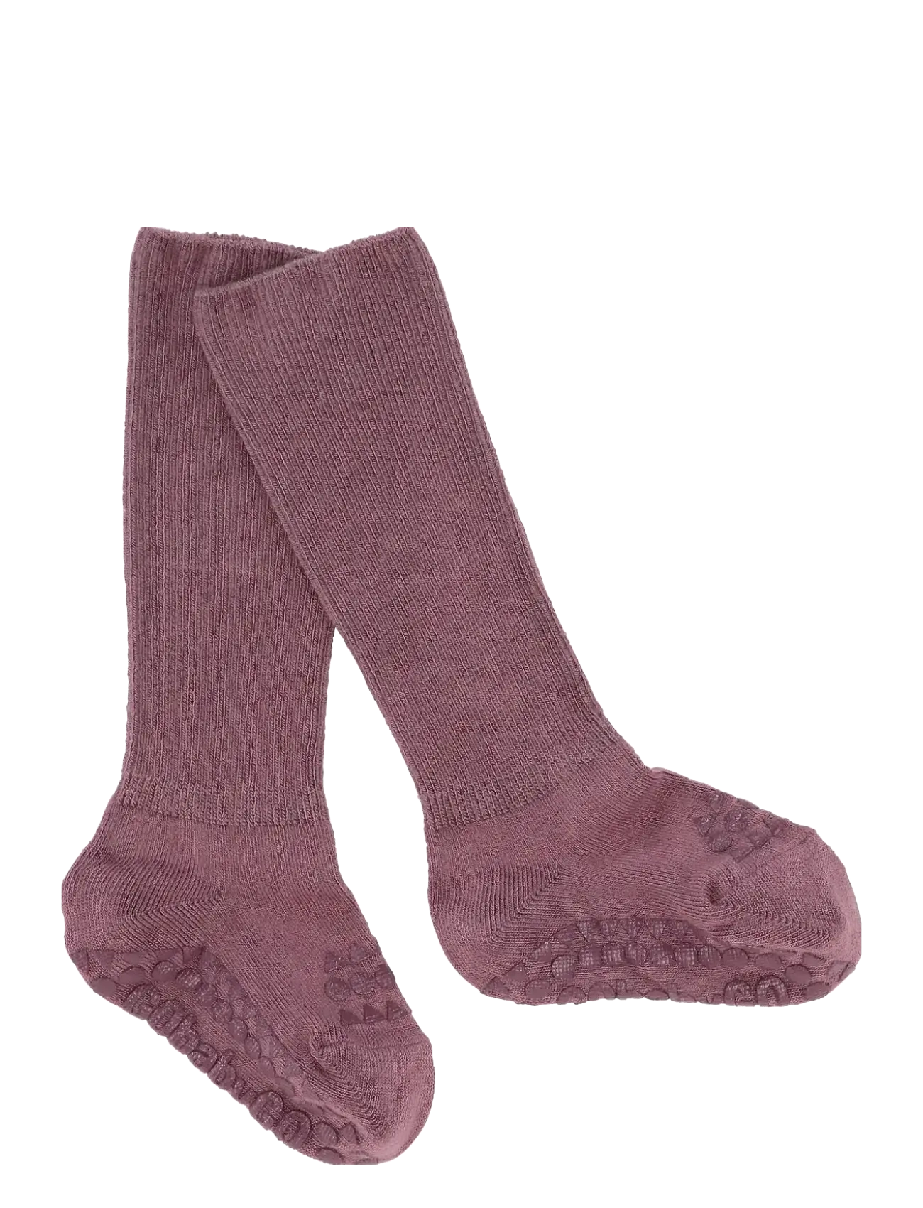 GoBabyGo Non-slip socks - Bamboo - Anti-Rutsch Socken - MISTY PLUM / purple